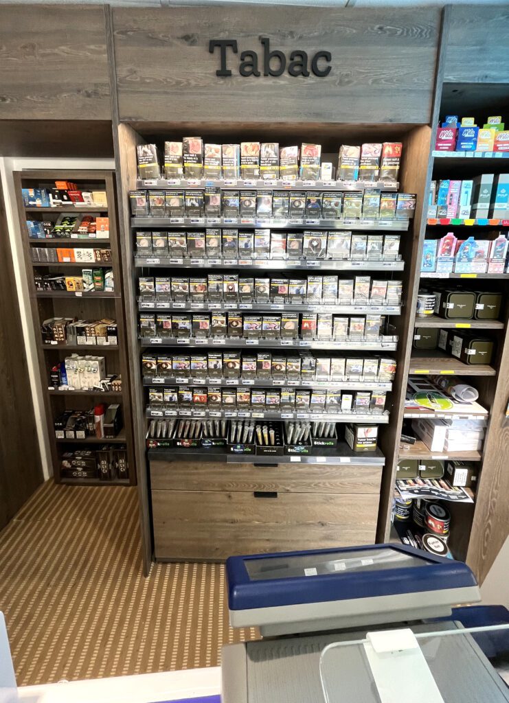 Mural Tabac - Agencement et modernisation tabac presse - Sudexpo