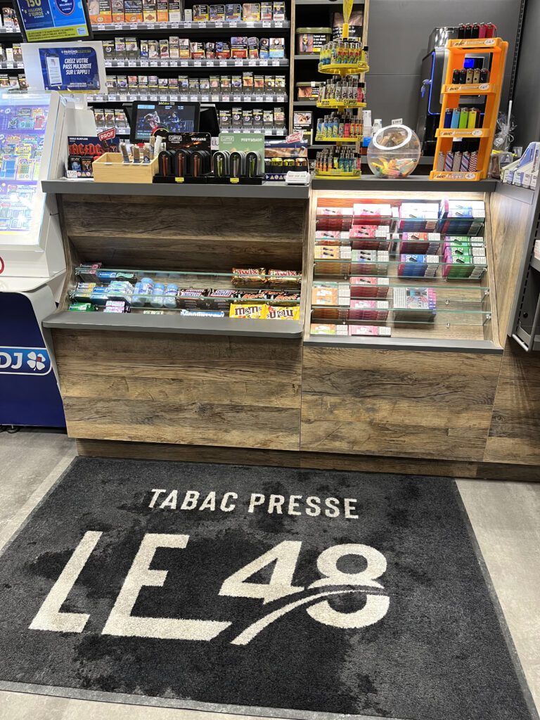 Comptoir meuble confiserie - Mobilier Tabac Presse