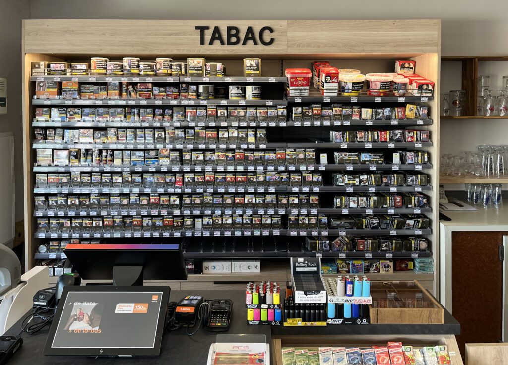 Mural tabac - Rénovation et agencement Tabac presse