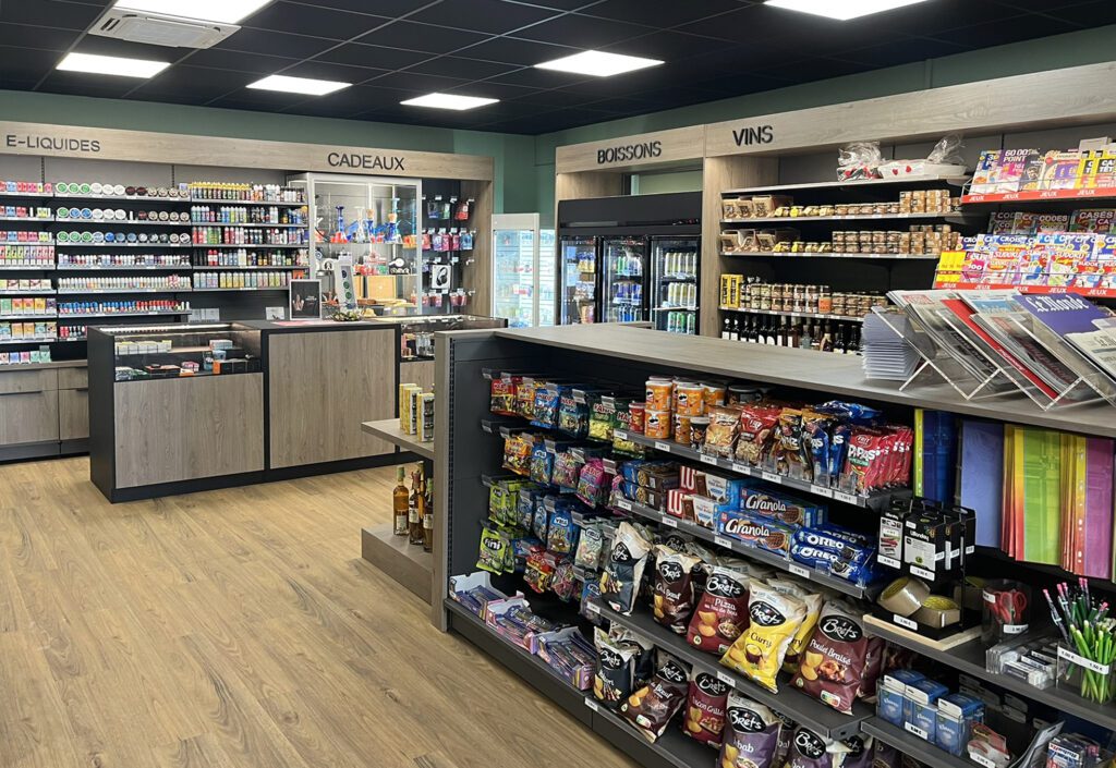 Agencement tabac presse Faverney - Fonds de transformation