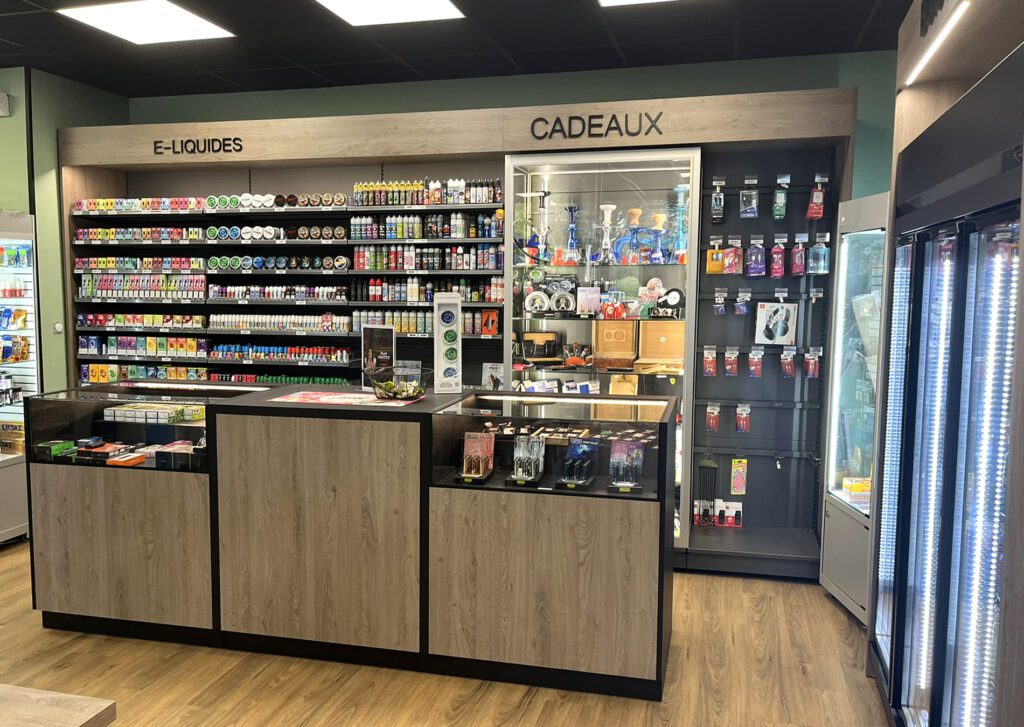 Comptoir tabac presse - Agencement Sudexpo - Tabac Presse Nicolas - Faverney